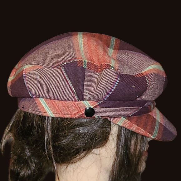 Exclusive Saks Fifth Avenue Plaid Beret main image 6